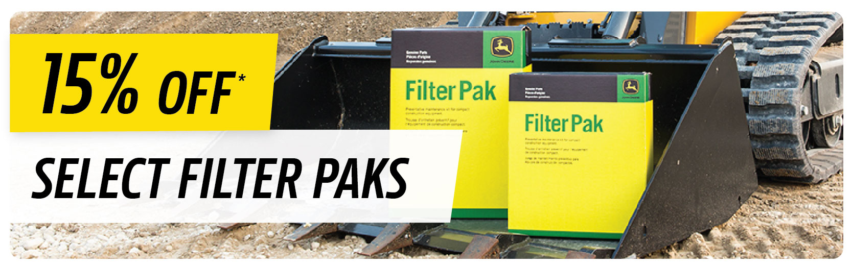 Save 15% on Select Filter Paks Save 15% on Select Filter Paks